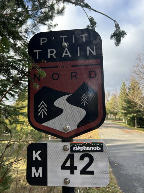 Vélo sur le P’tit Train du Nord : itinéraire au départ de Val-David